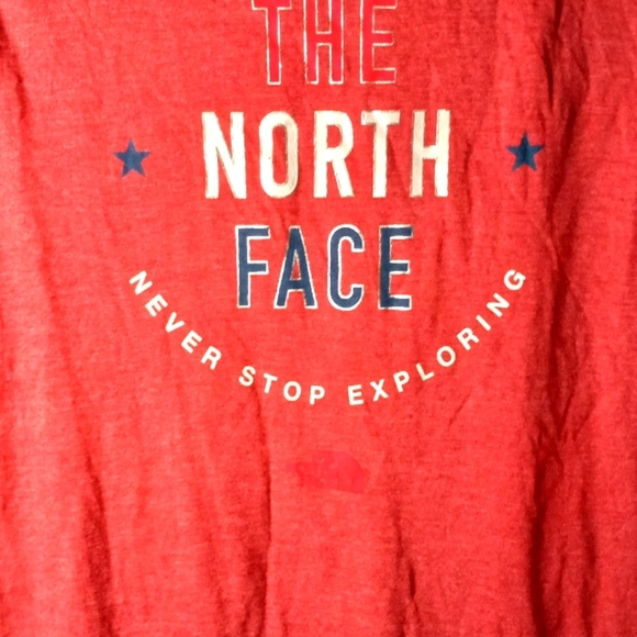 The North Face 1966 Never Stop Exploring Graphic Sleveless T-shirt Red Women’s L - Picture 6 of 6